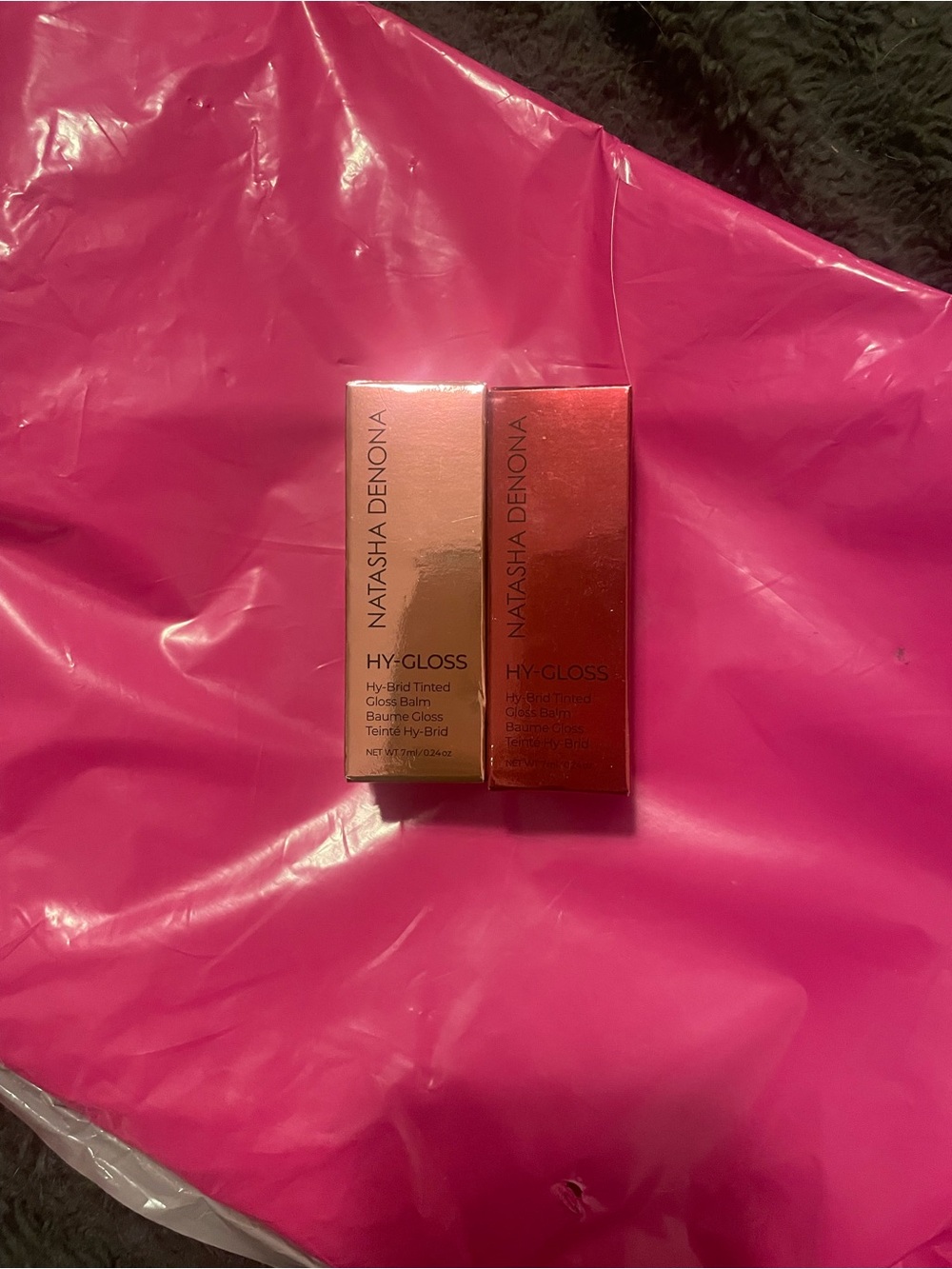 Natasha Denona Hy-Gloss Tinted Lip Gloss - Pink bundle